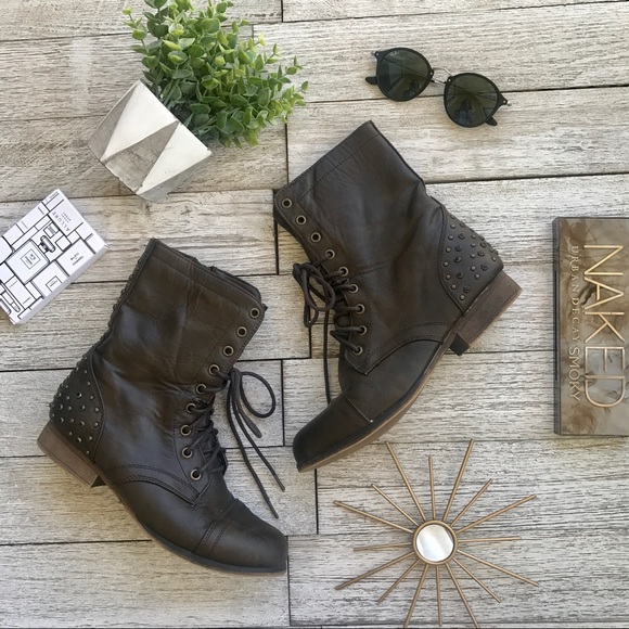 Steve Madden Shoes - Steve Madden studded combat boots